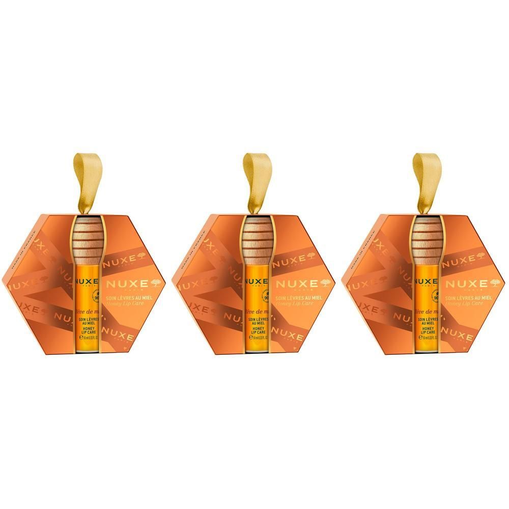 Nuxe Cofanetto Rêve De Miel Gloss Al Miele 3x10 ml