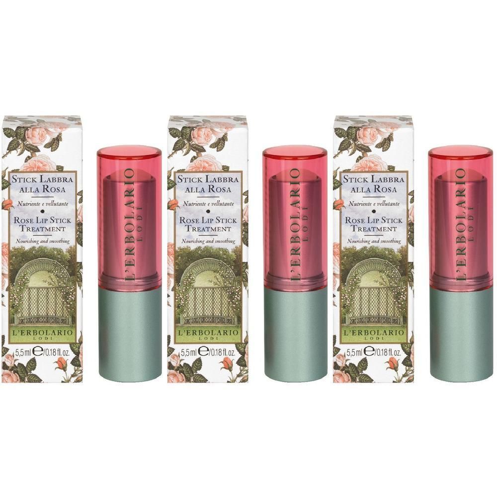 Rosa Stick Labbra Alla 5,5 Ml 3x5,5 ml Rossetto