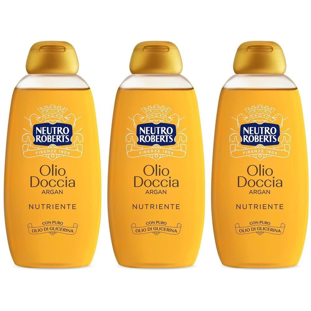 Neutro Roberts Olio Doccia Argan 250 ml 3x250