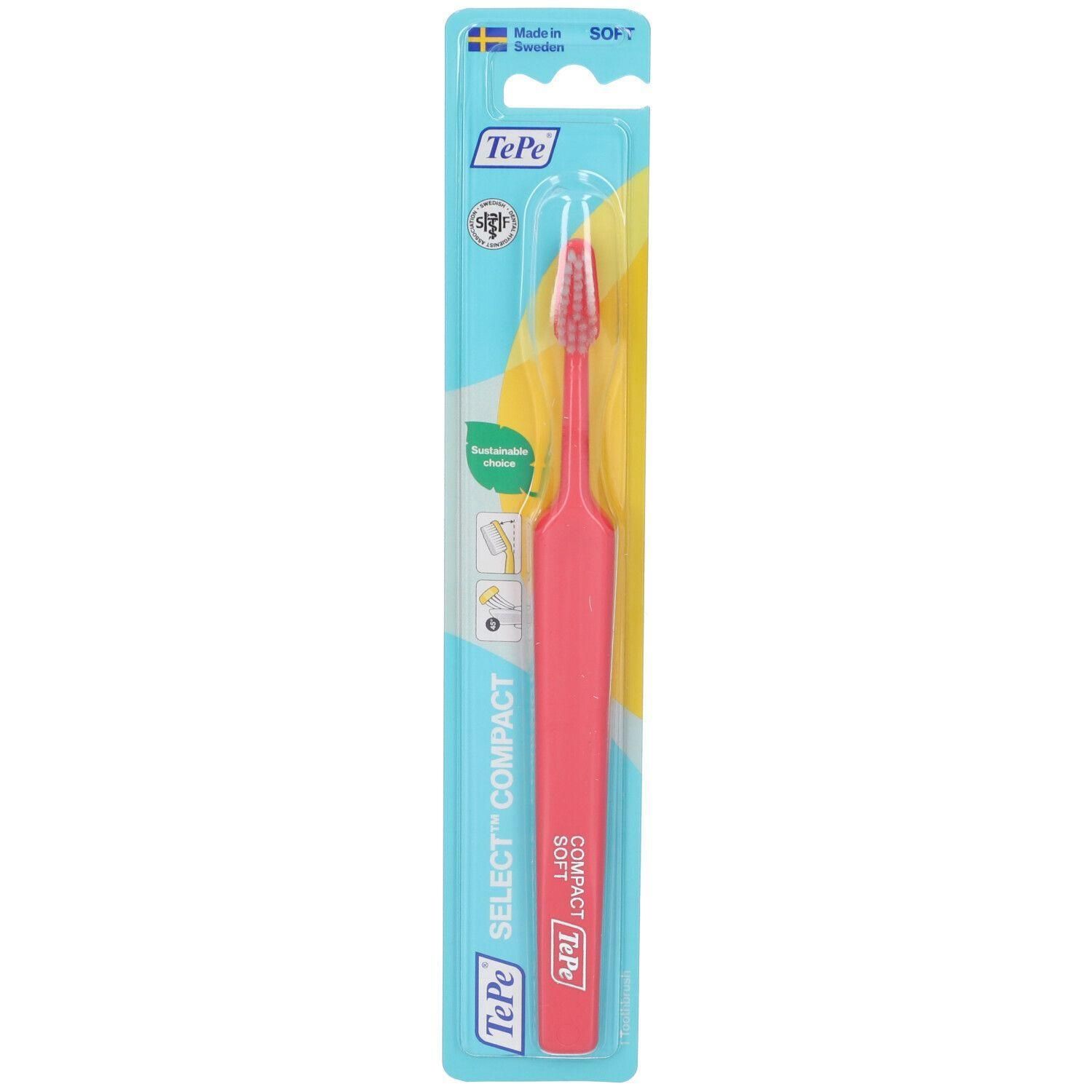 TePe Select Compact Soft Spazzolino Setole Morbide 4x1 St