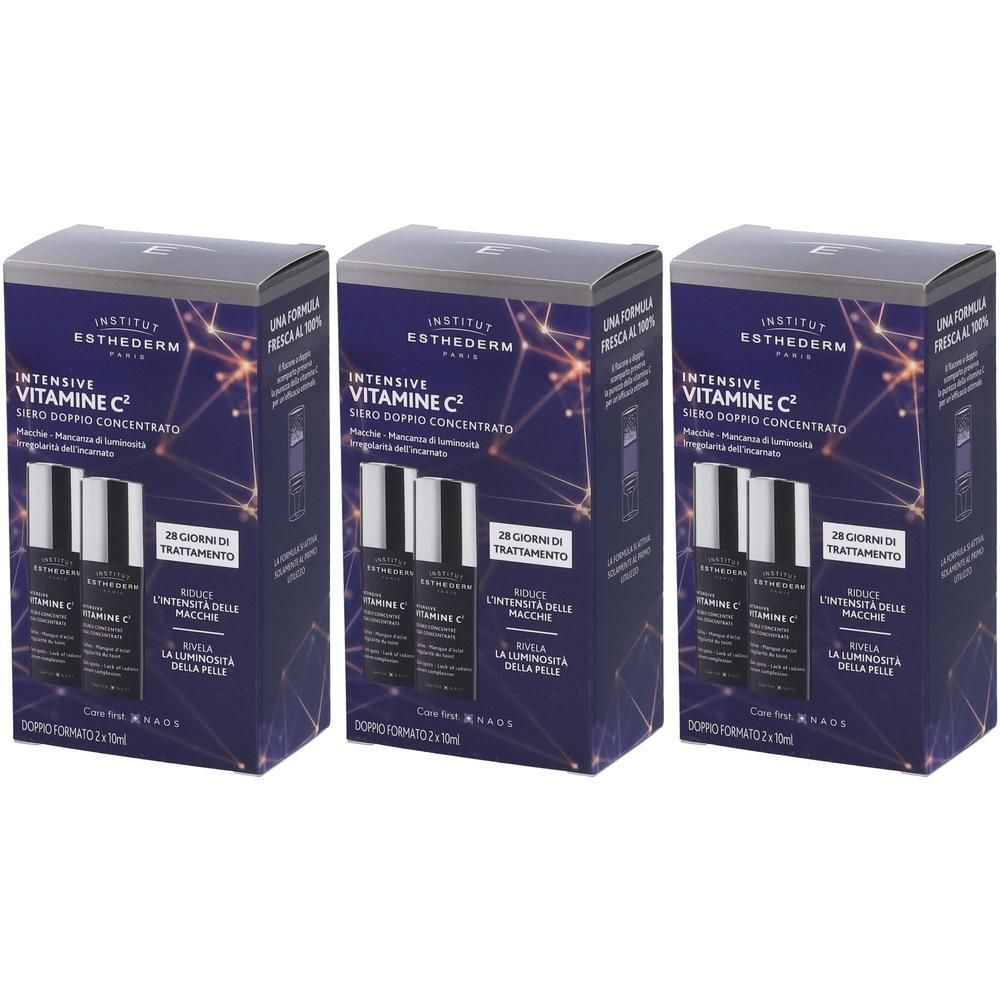 Institut Esthederm Intensive Vitamine C² Siero Doppio Concentrato 3x2x