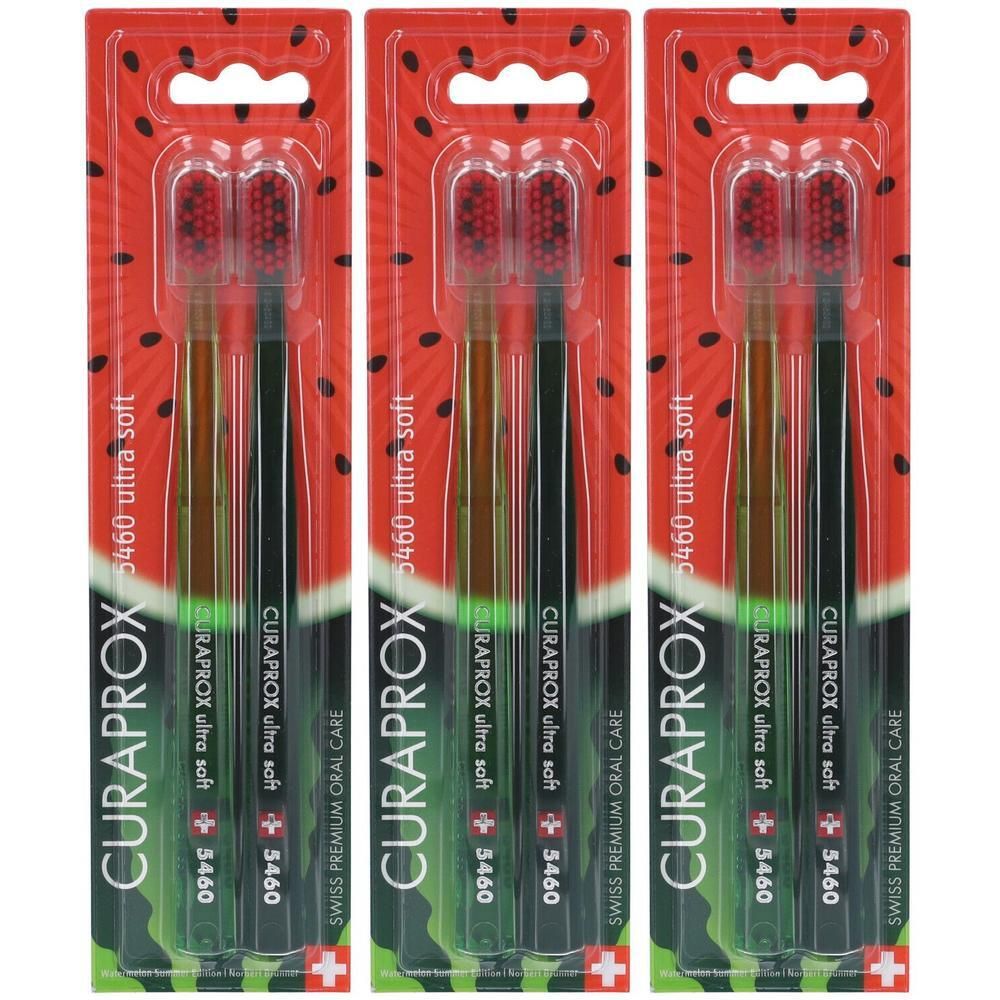 Curaprox Spazzolino Cs 5460 Watermelon Edition 3x1 St