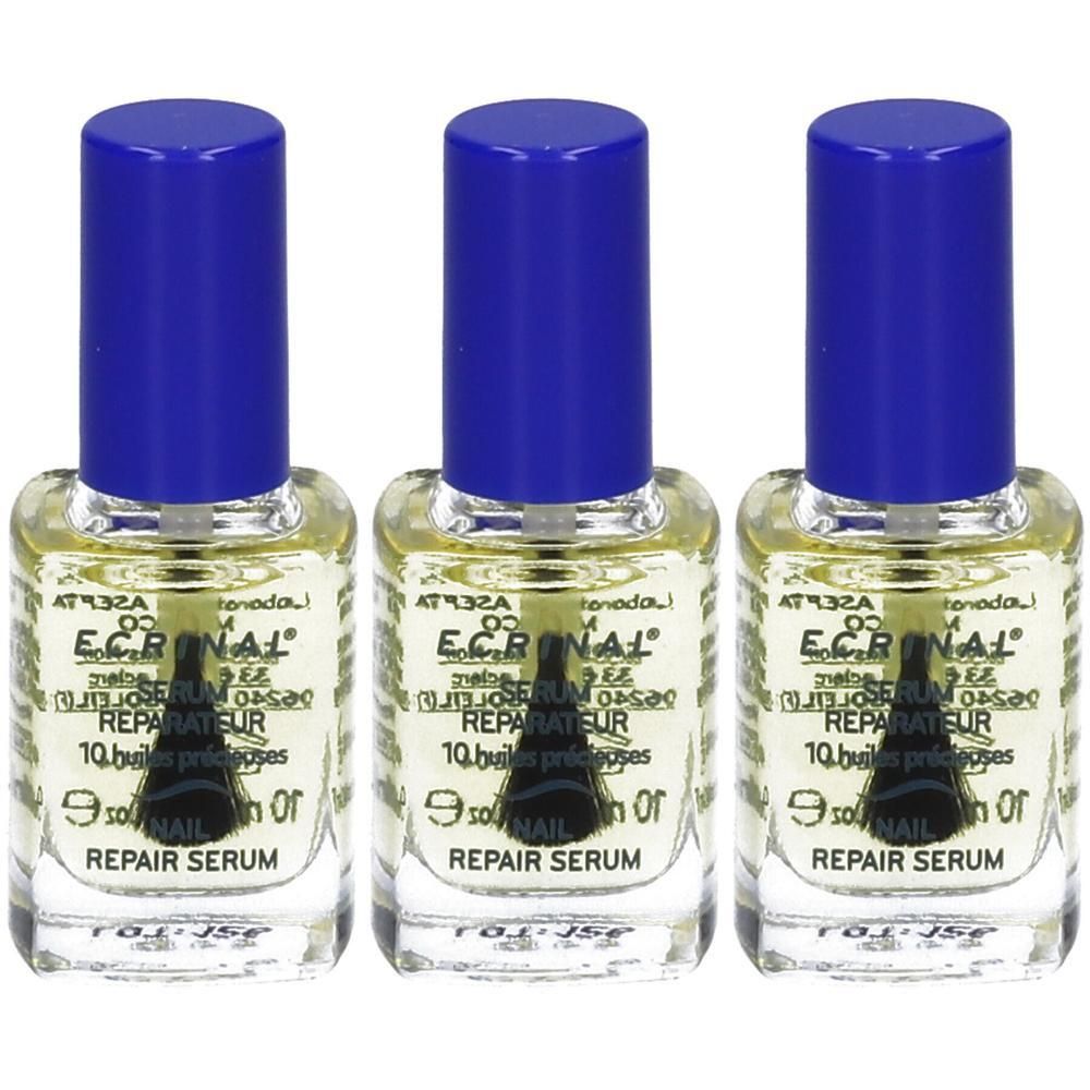Siero riparatore Ecrinal con 10 oli preziosi 3x10 ml