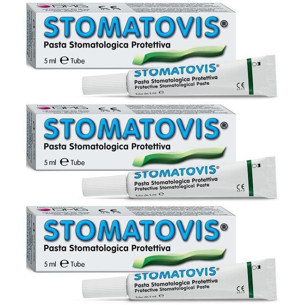Pasta Stomatologica Protettiva Stomatovis Stomatiti Aftose 5 Ml 3x5 ml