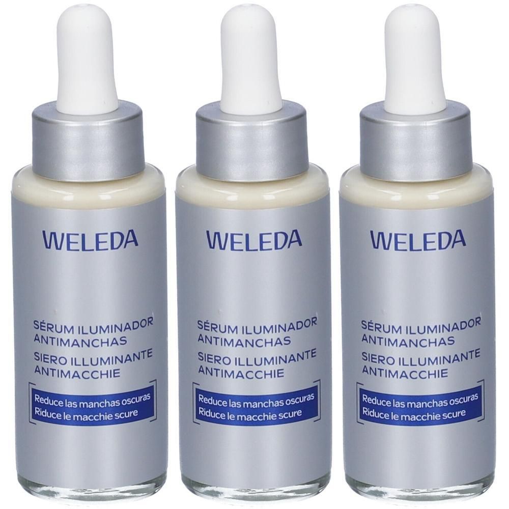 Weleda Siero Viso Illuminante Antimacchie 3x30 ml