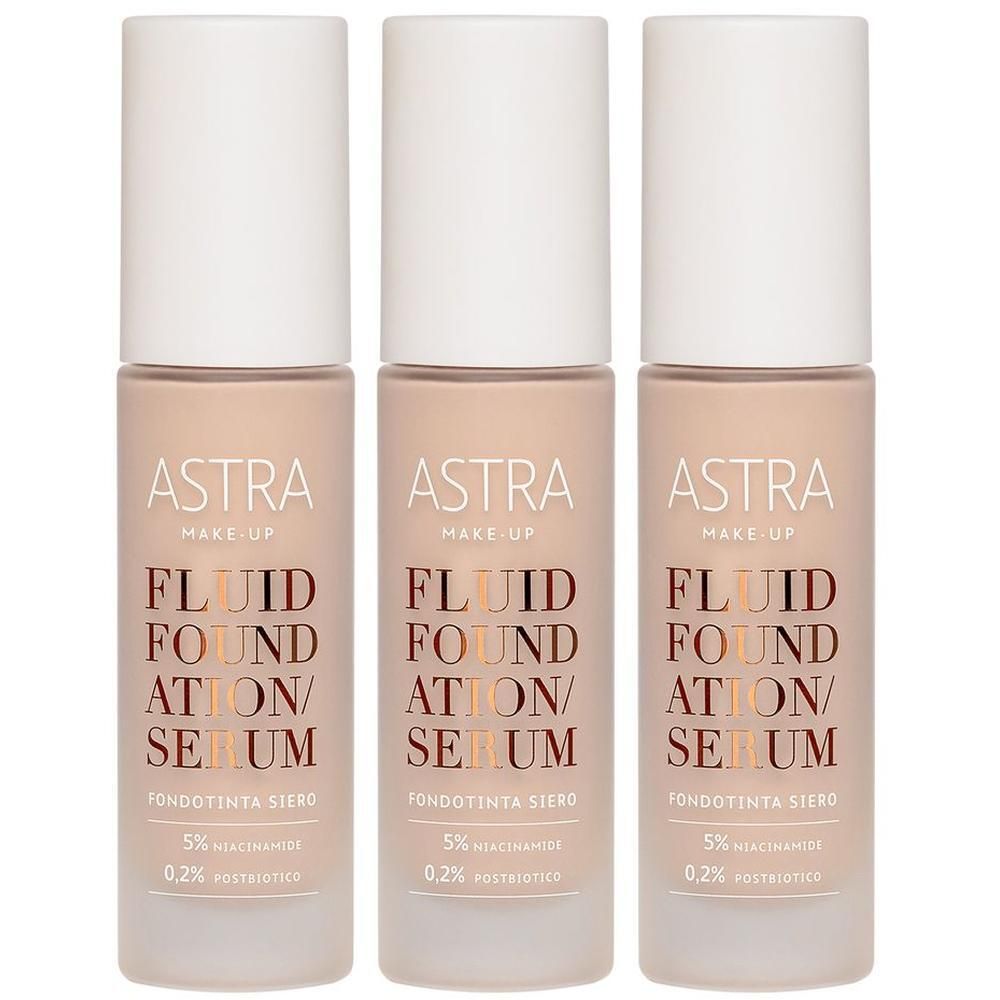 ASTRA Make-UP Fluid Foundation Serum - Fondotinta Siero Multifunzional