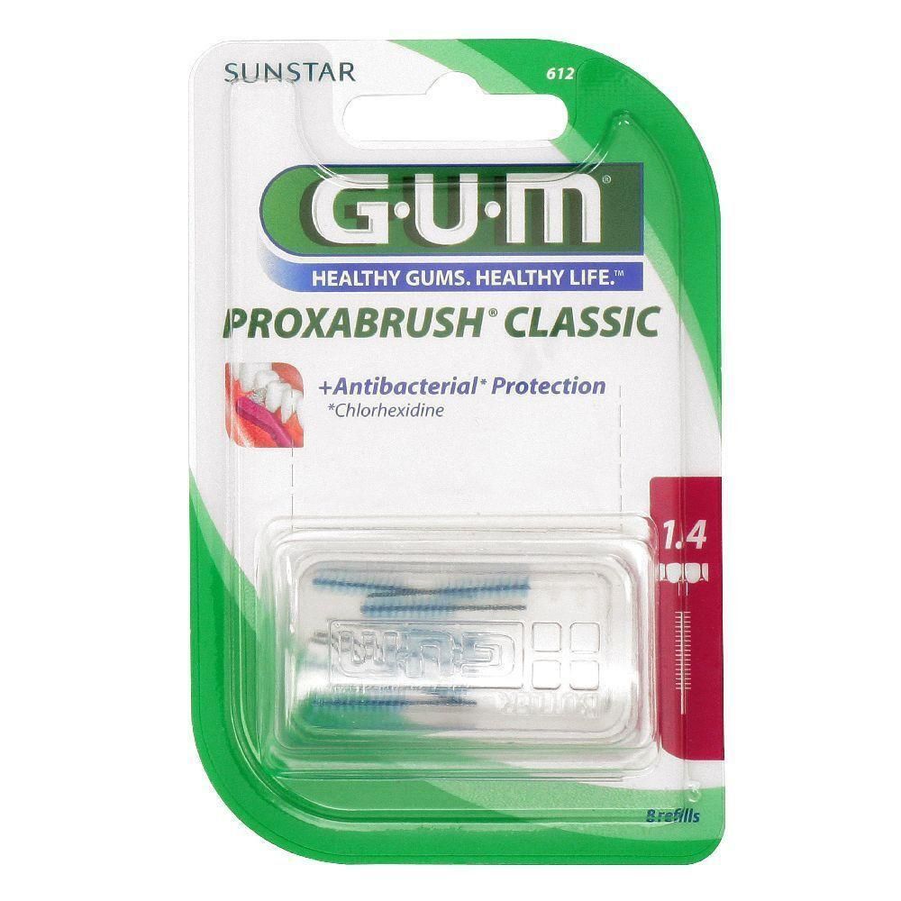 Gum® Proxabrush Classic 1,4 mm ISO 4 Ricambio 4x8 pz Spazzolino da den