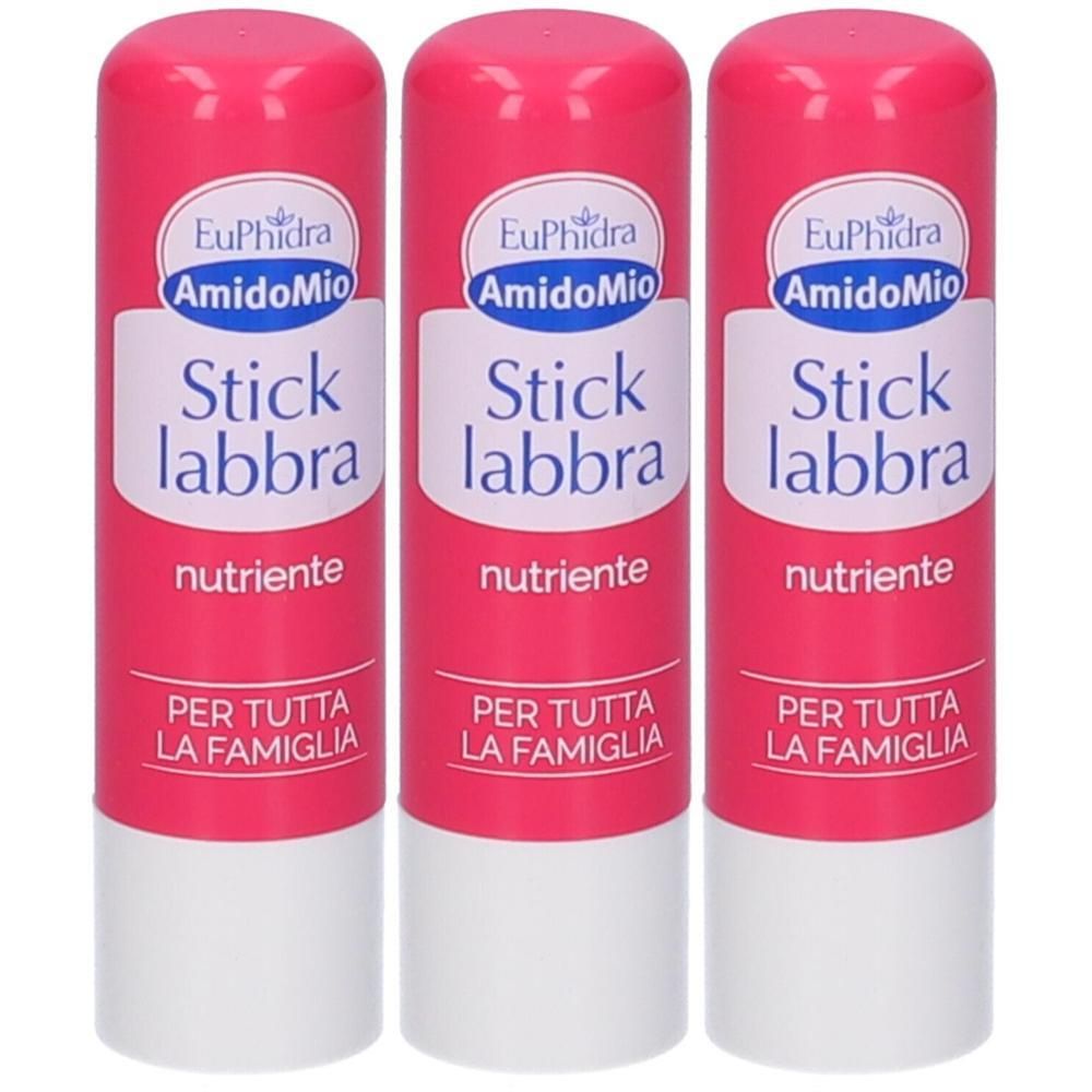 EuPhidra AmidoMio Stick Labbra Nutriente 3x4,5 g