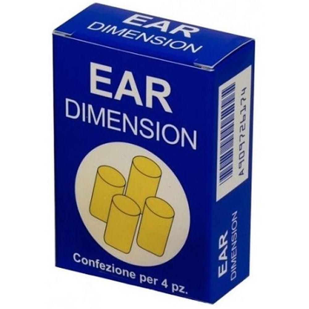 Ear Dimension Tappo Auricolare In Spugna 4 Pezzi 4x1 St