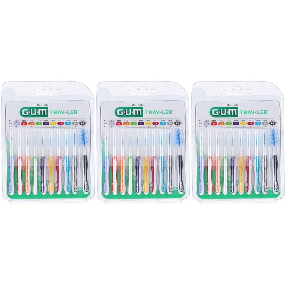 Gum Trav-Ler Scovolini 10 Pezzi 3x10 St
