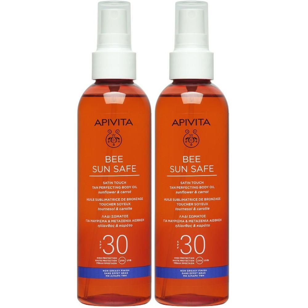 Apivita Bee Sun Safe Olio solare spray corpo Abbronzante con protezion