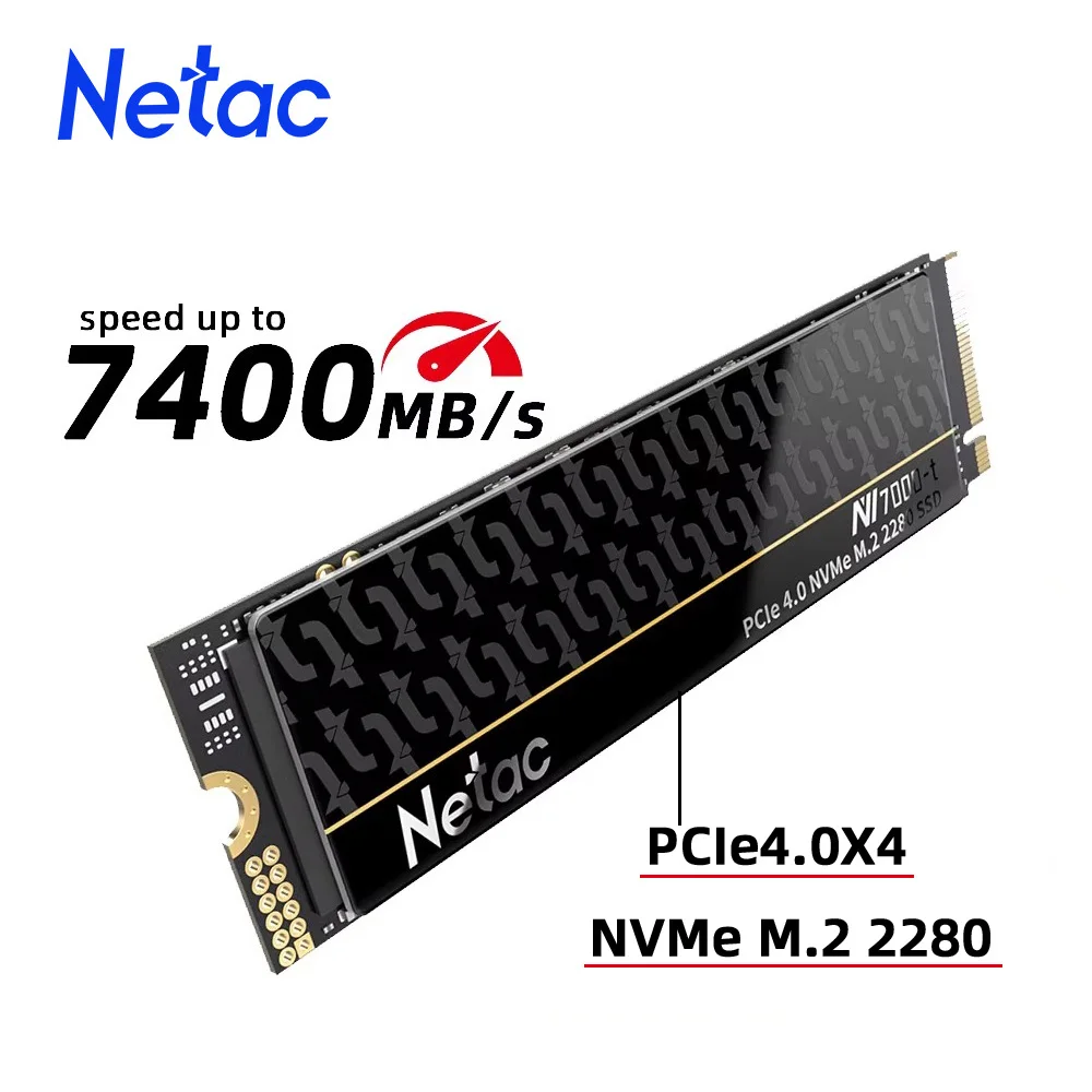 Netac 1 TB 2 TB 4 TB M2 SSD NVMe 512 GB PCIe4.0 M.2 2280 NV5000t NV7000t Interne Solid State Festplatte Für PS5 Laptop Desktop Image