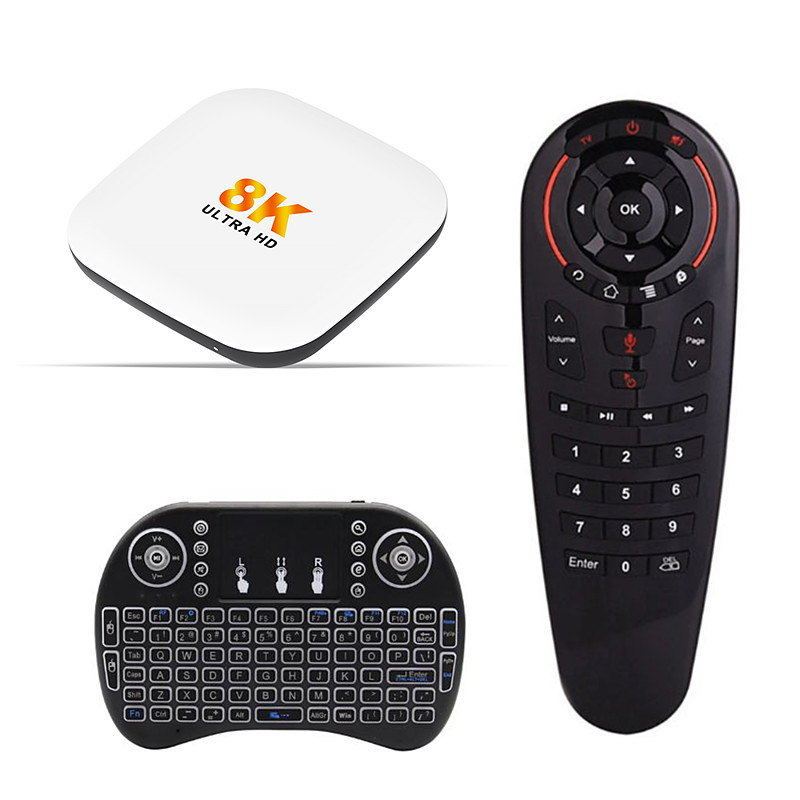 H96 Max Android 14 TV Box 8K Ultra HD Smart Streaming Media Player, Google Assistant Voice Remote, Support Netflix YouTube Prime Video Google Play, White 8K UHD Home Theater Video Box