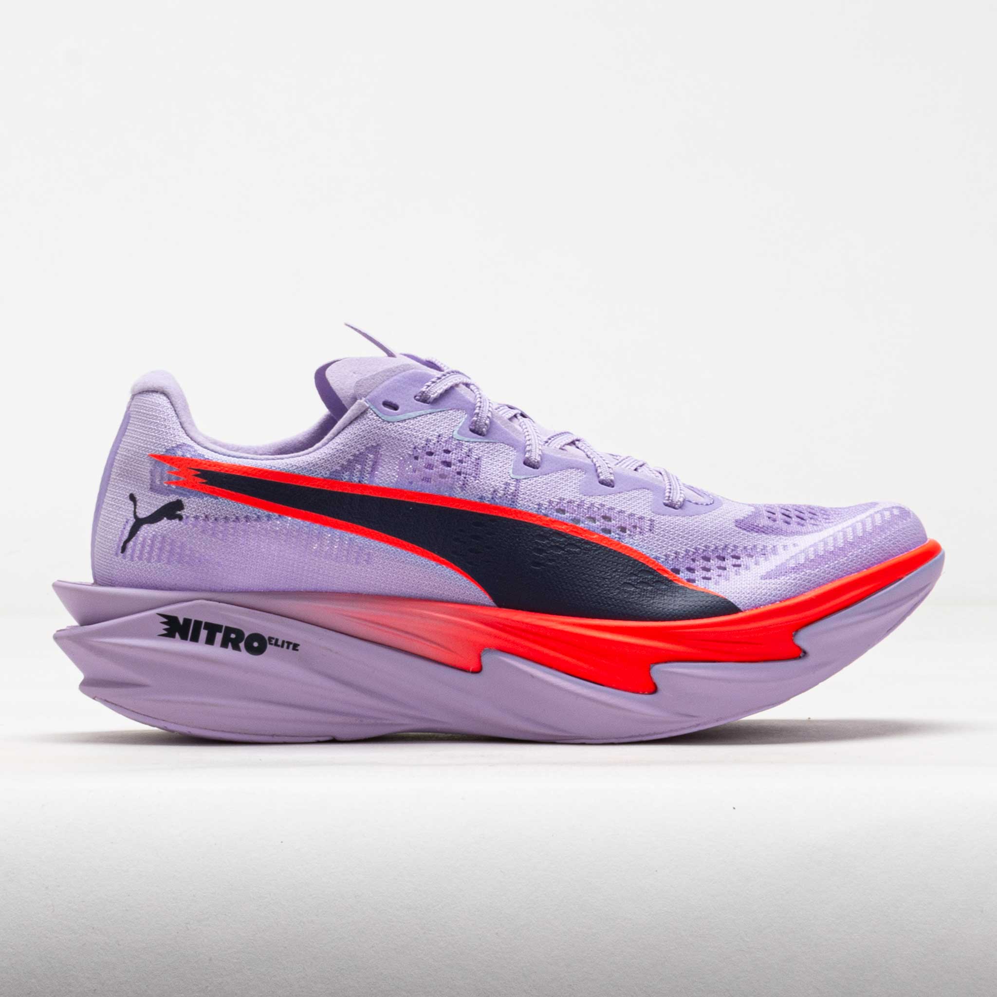 Puma Deviate NITRO Elite 4 Women's Running Shoes Light Lavender/Ultra Red