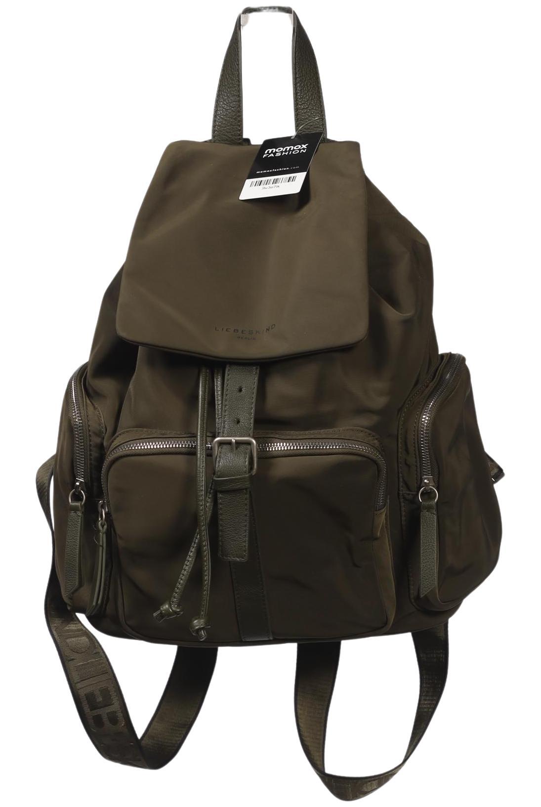 Liebeskind Berlin Damen Rucksack, Gr. , Grün, Leder / Synthetik