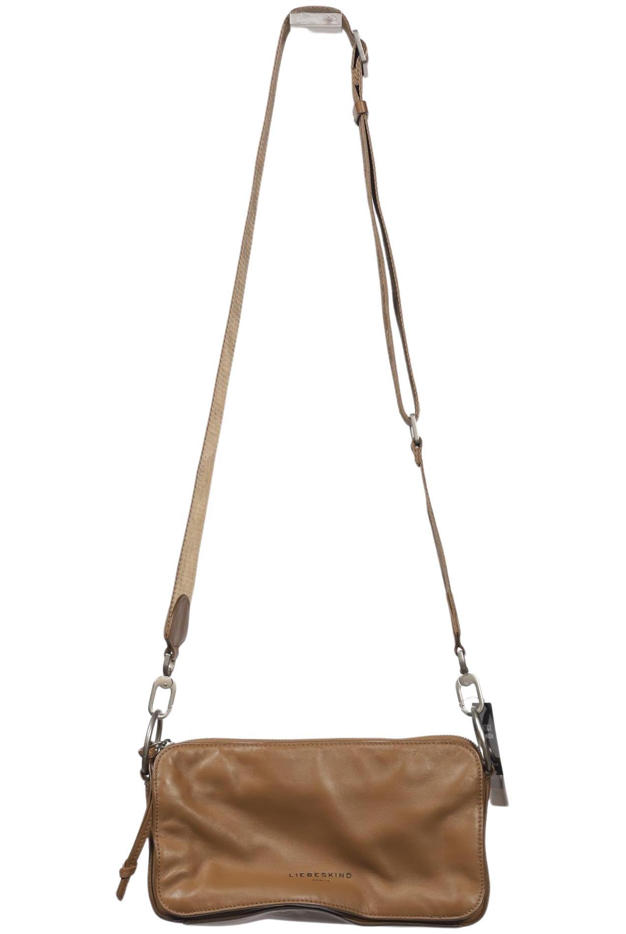 Liebeskind Berlin Damen Handtasche klein Leder, Gr. , Braun, Leder / kein / Etikett
