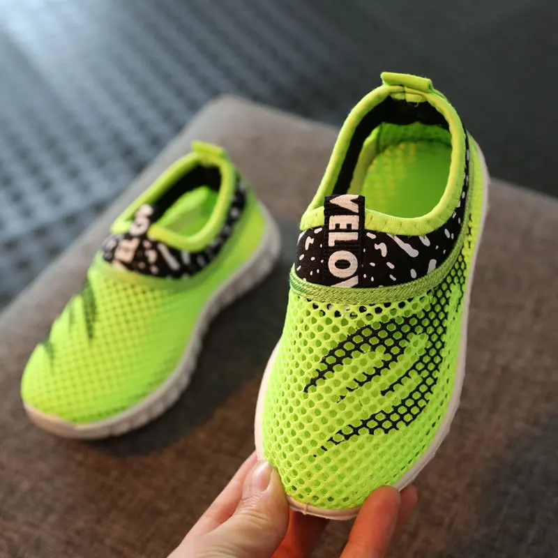 Kinder Sport Schuhe Leichte Kinder Schuhe für Mädchen Jungen Atmungsaktive Mesh Infant Baby Turnschuhe Size21-38