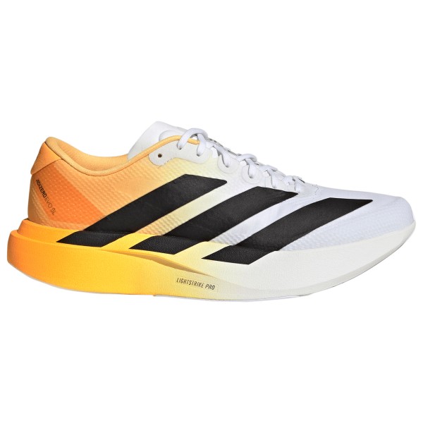 adidas - Adizero Evo SL Woven - Runningschuhe UK 10 | EU 44,5 weiß/ lucid tangerine