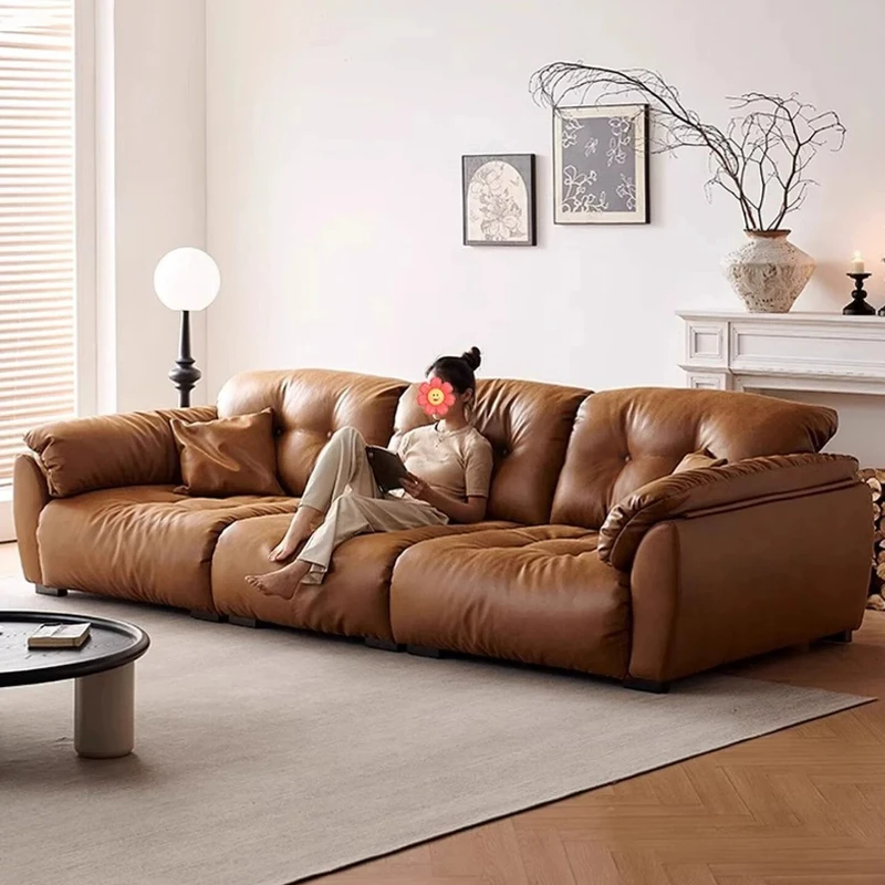 Luxuriöses elektrisches Zweisitzer-Sofa, robust, in voller Größe, braun, Lazy Recliner Chair, Lounges, Schlafsofa, Designer-Wohnzimmermöbel