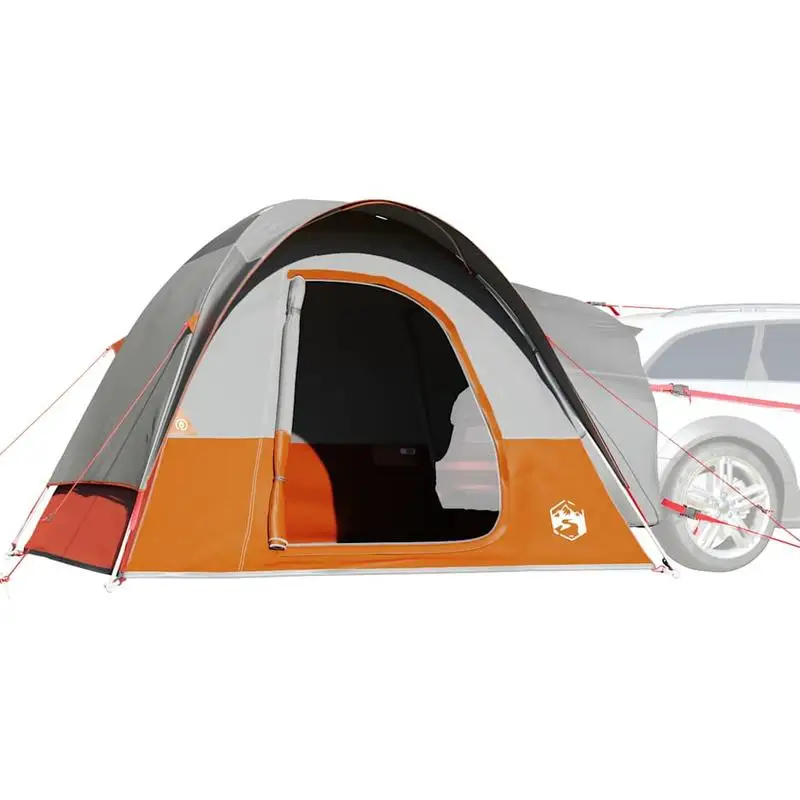 Tente de voiture pour 4 personnes pour le camping, abri extérieur avec fenêtres en maille, tente pop-up portable facile à installer pour le camping familial, la randonnée, la plage, les festivals