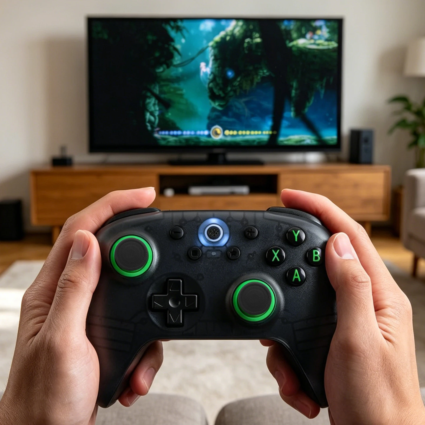 2 Stück Joystick-Kappen für 8BitDo Ultimate 2C Game Controller, Anti-Lose-System, verstärkt und stabil, Modifikations-Ersatzteile Image
