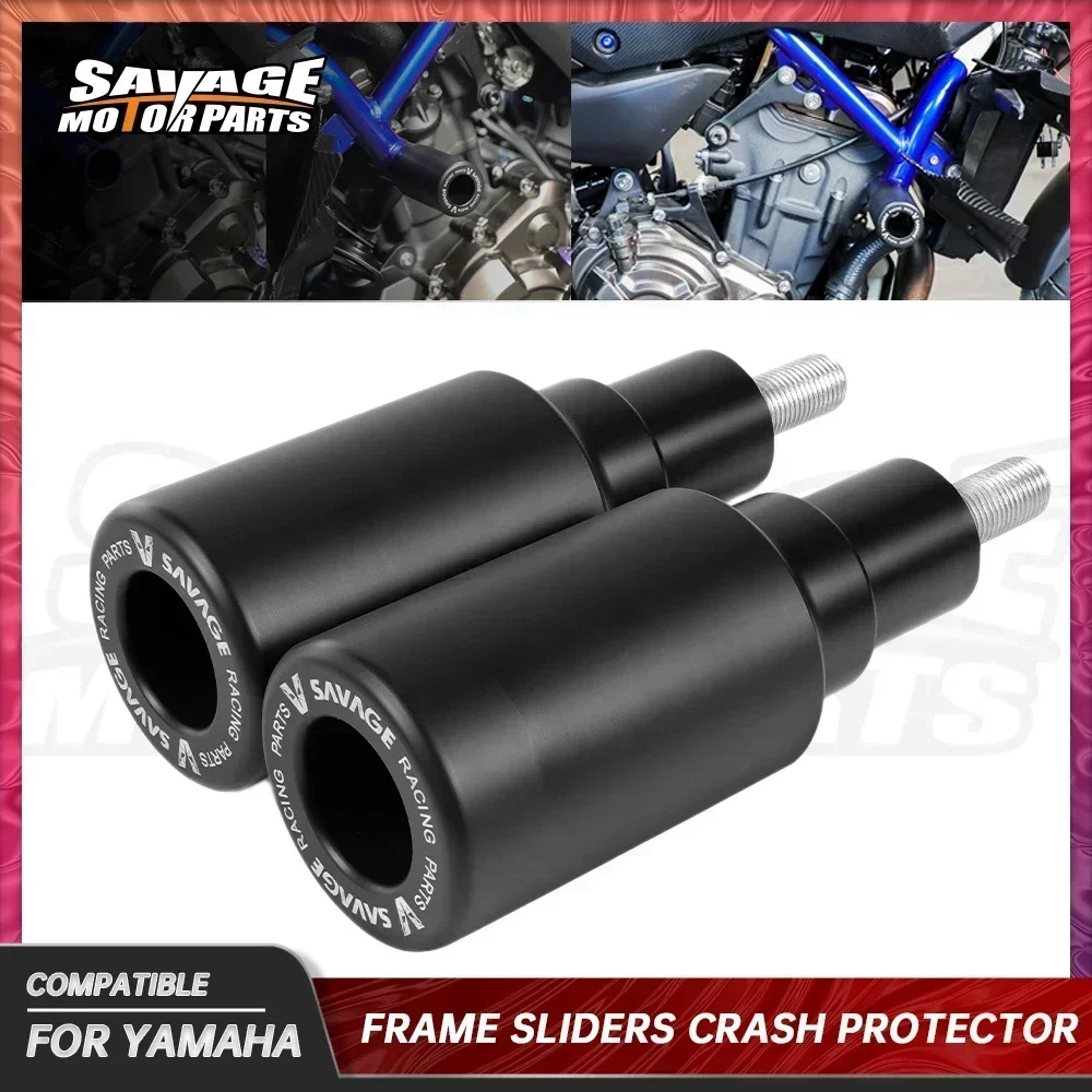 Sturzpads Crash-Schutz für Yamaha Tracer 700/GT MT-07 MT07 FZ07 2014–2025 Motorradzubehör Absturzsicherungspad Image