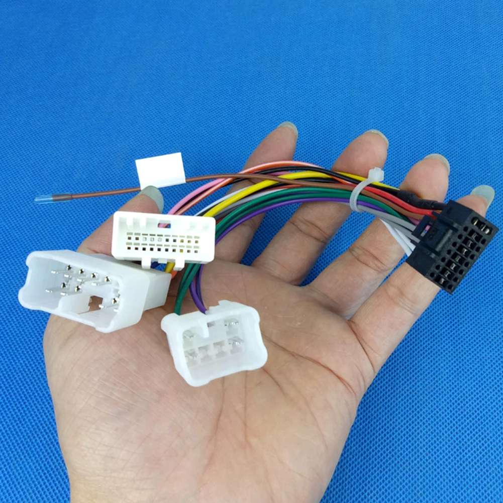 Kabeladapter mit 16-Pin-Stecker für Android-Autoradio für Toyota, Markenprodukt im Sonderangebot. Neu und von hoher Qualität Image