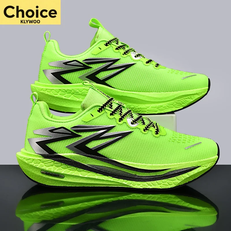 Marathon-Laufschuhe für Herren, Casual Carbon Board, professionelle Sportschuhe, atmungsaktiv, leicht, bequeme Sportschuhe für Damen