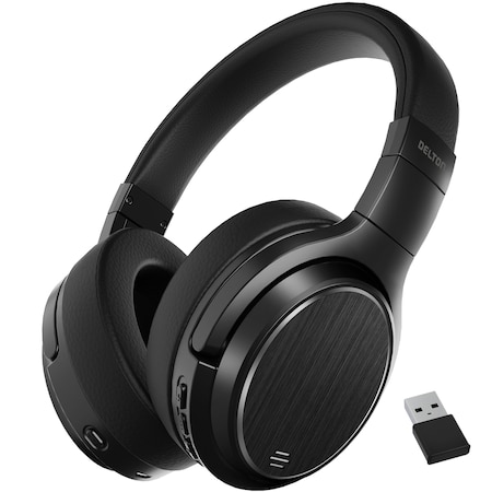 DELTON DBHM101D M101D Active Noise Canceling Bluetooth Headphones Wireless Over