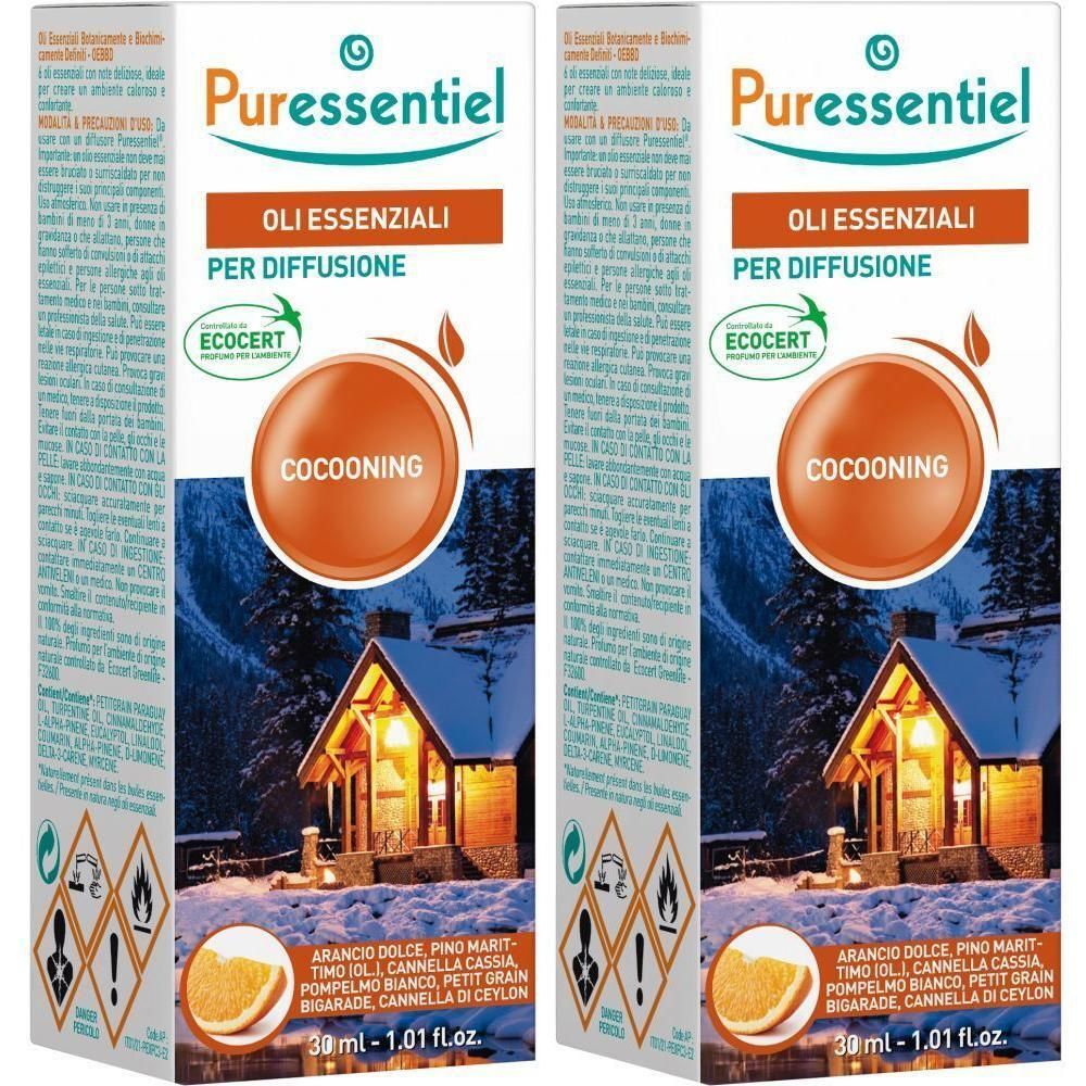 Puressentiel Miscela Cocooning Per Diffusione Ecocert 2x30 ml