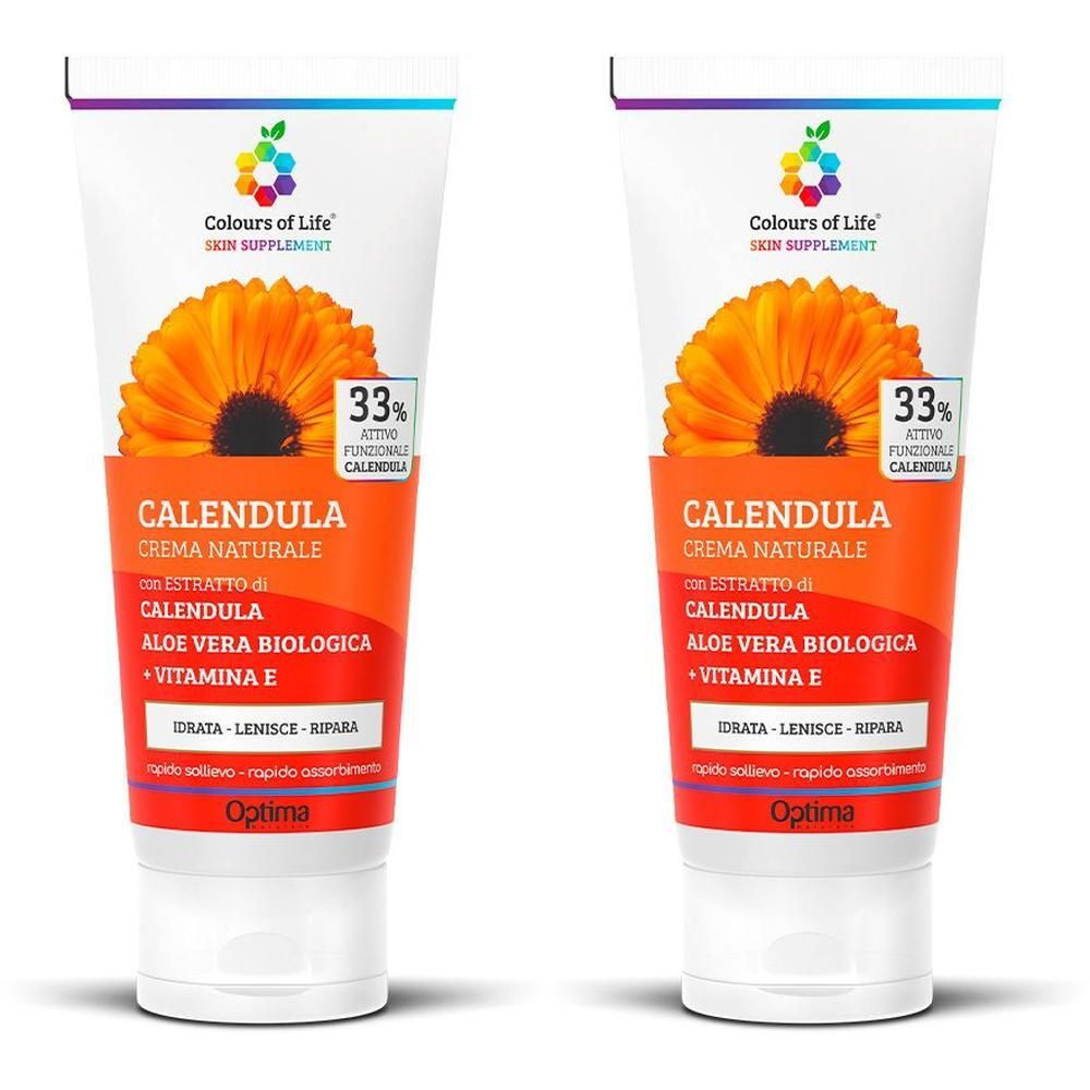 Optima Calendula Crema Naturale 2x100 ml