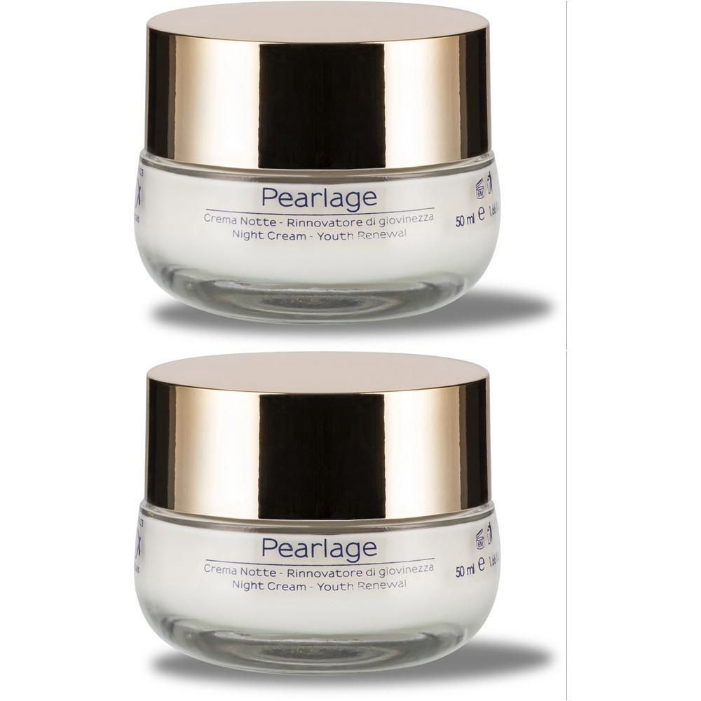 Eugenomics Trattamento Viso Pearlage Crema Notte 2x50 ml