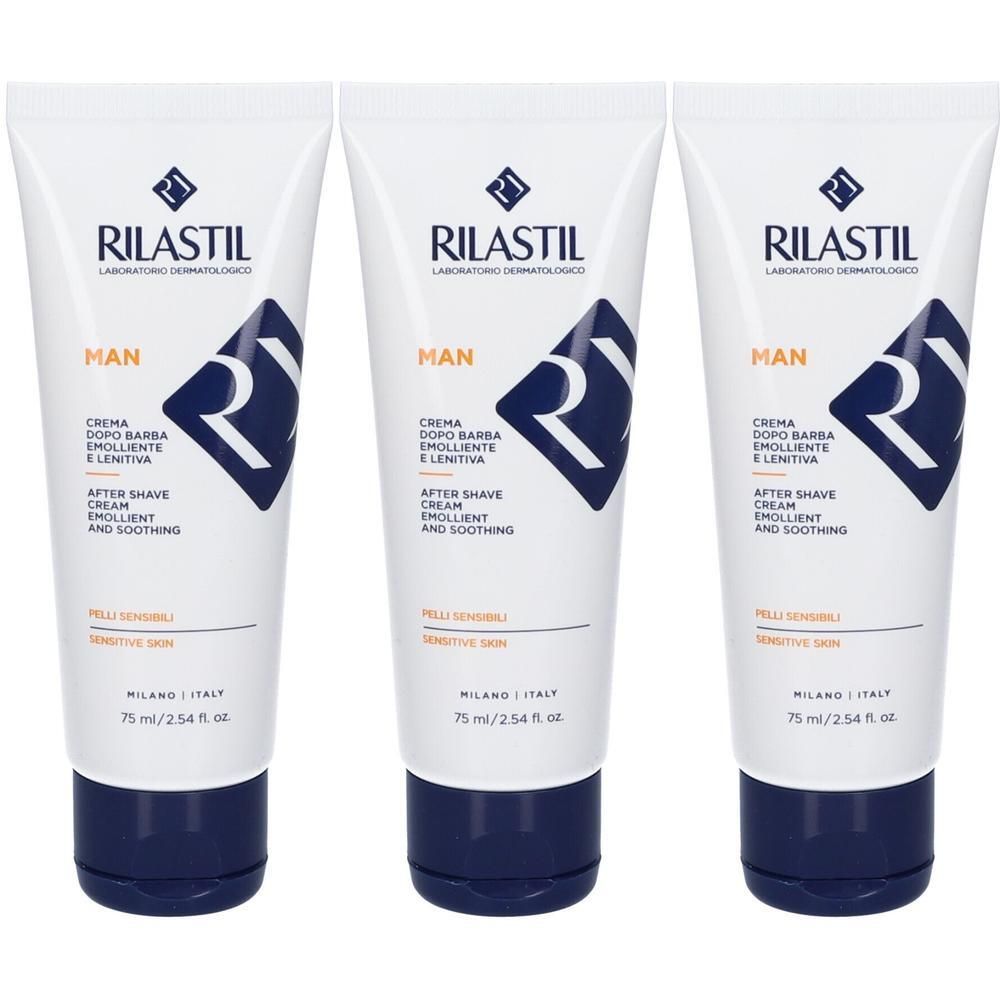 RILASTIL® Man Crema Dopo Barba 3x75 ml
