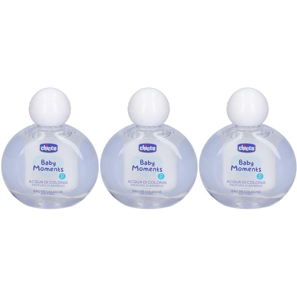 Chicco Baby Moments Acqua Di Colonia Profumo Bambino 100 Ml 3x100 ml S