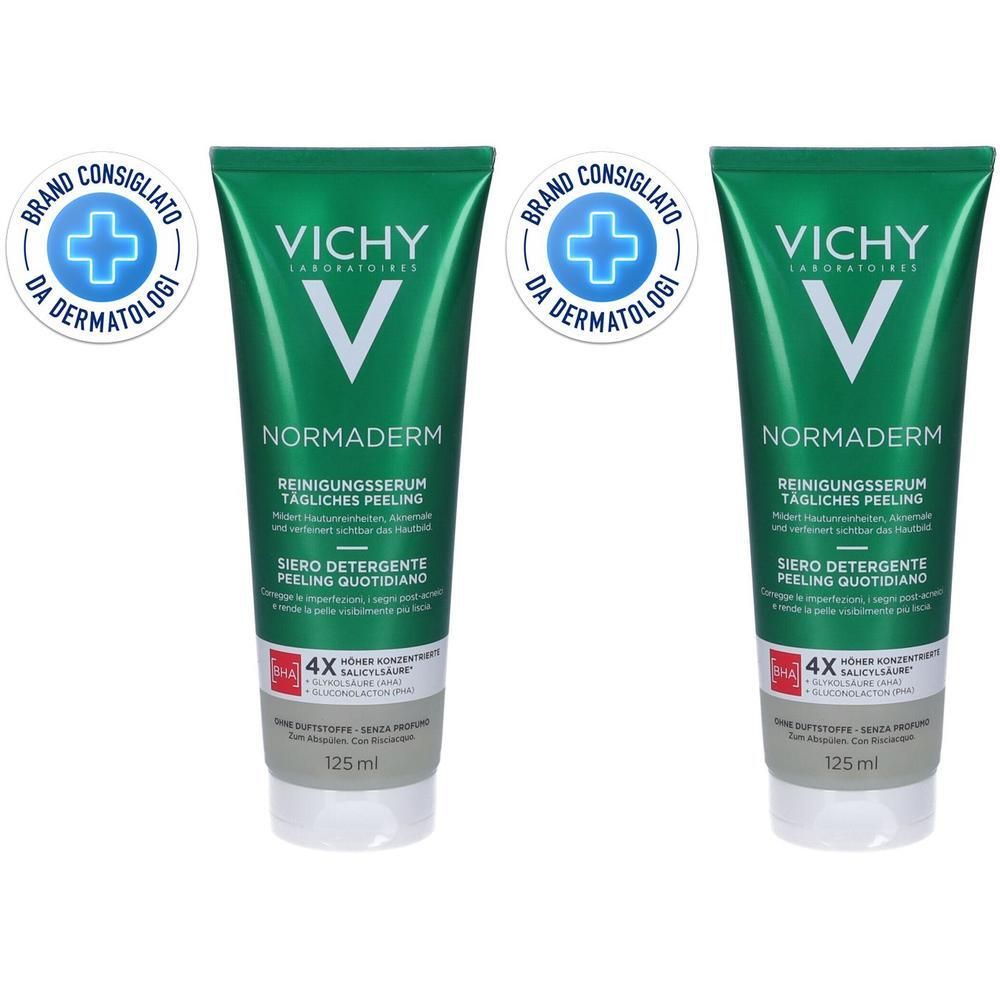 Normaderm Siero Detergente Peeling Quotidiano Viso e Corpo er segni po