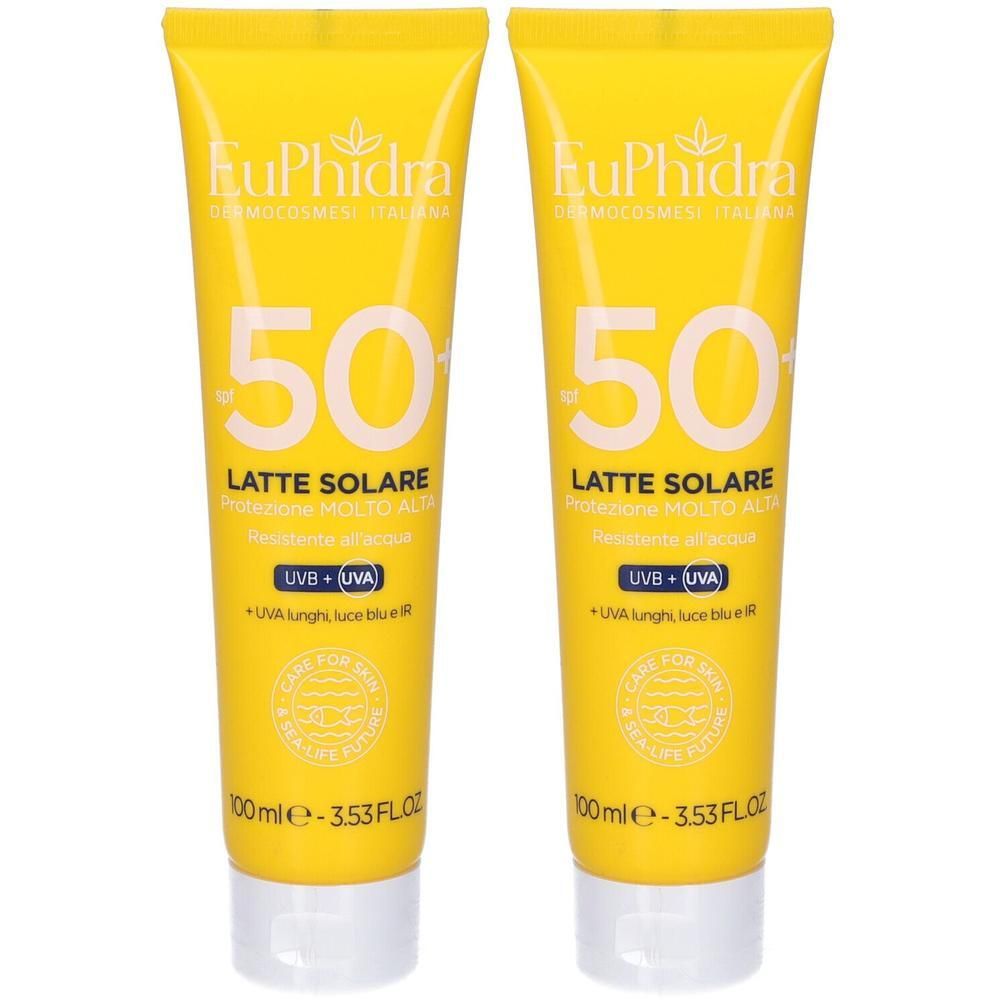 Euphidra Travelsize Latte Solare Spf 50+ - Risparmia il 10% con codice