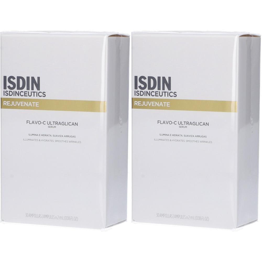 ISDIN Isdinceutics Flavoc Ultraglican Siero Antiossidante Giorno 2x30