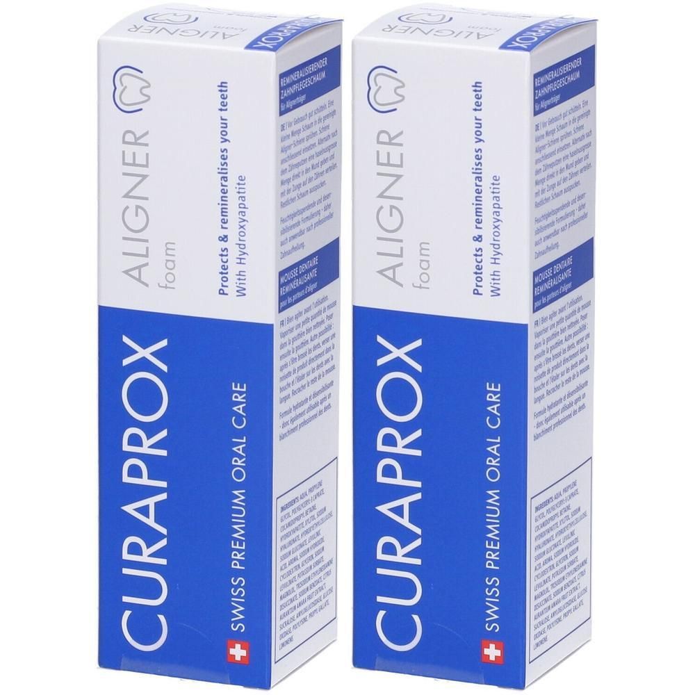 Curaprox Aligner Foam 40 Ml 2x40 ml