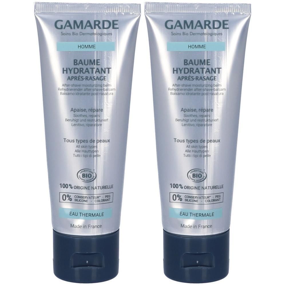 Gamarde Uomo Balsamo Dopobarba Idratante 2x75 ml
