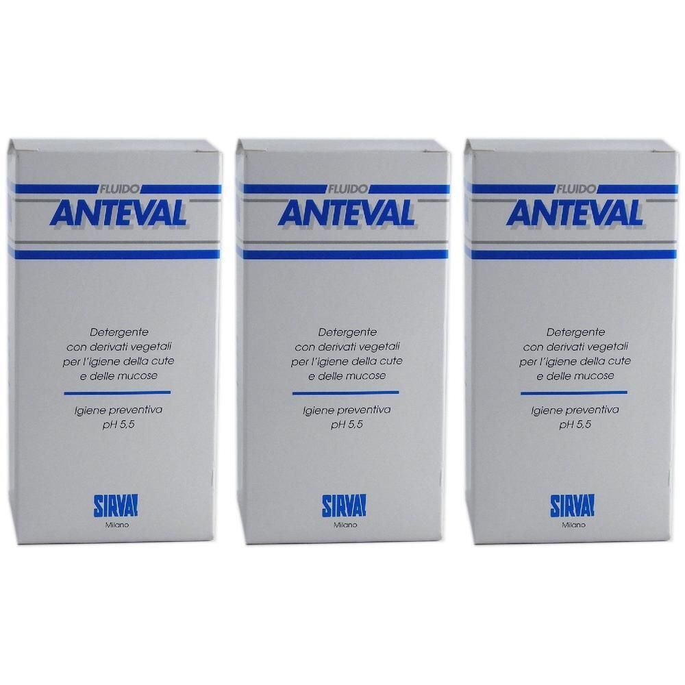 Anteval Dermopurificante 200 Ml Nuova Formulazione 3x200 ml