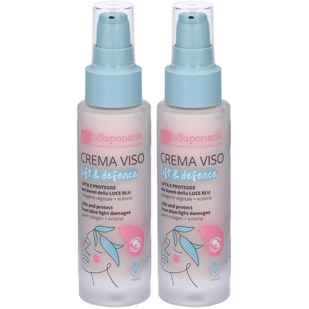 Crema viso antiage Lift & Defence 2x50 ml