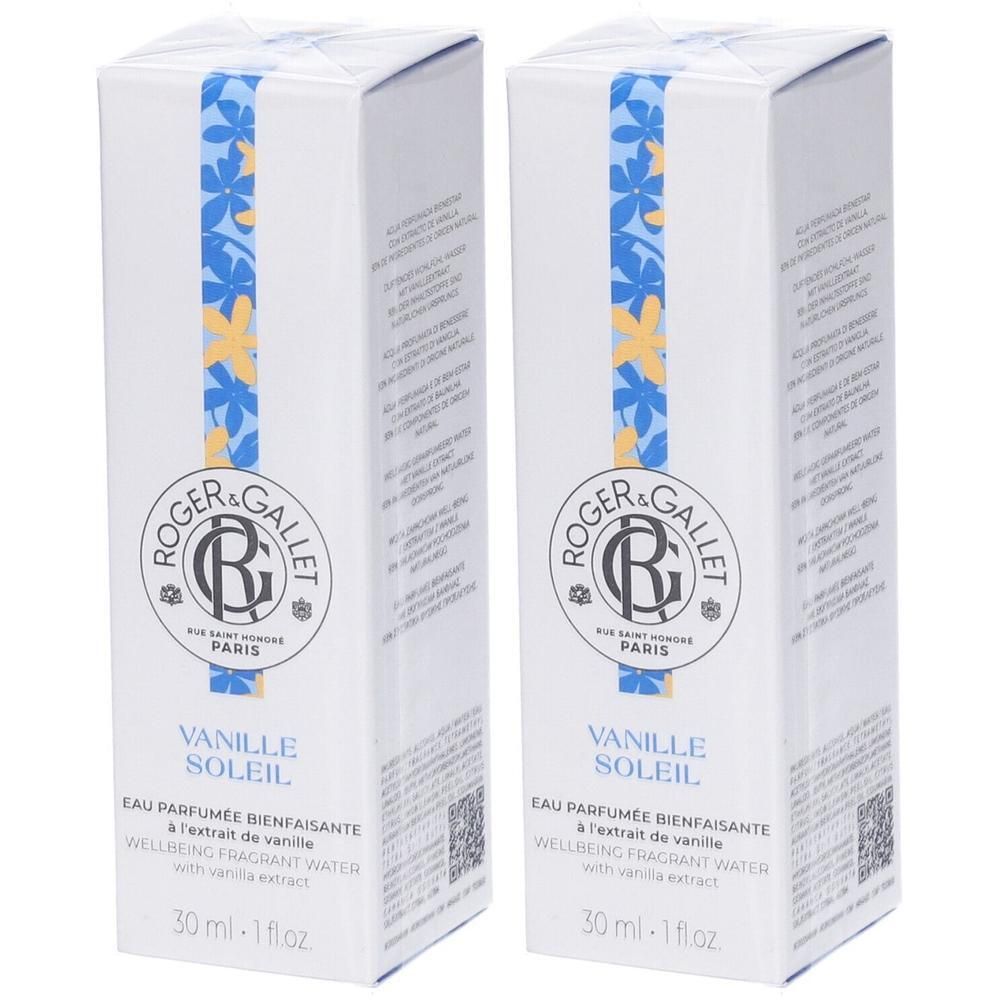 Roger&Gallet Vanille Soleil Acqua Profumata 30ml 2x30 ml