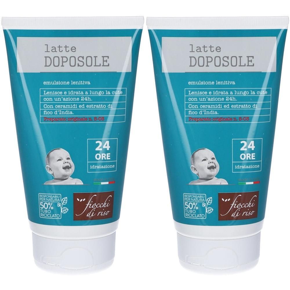 Fiocchi di Riso Latte Doposole 2x140 ml