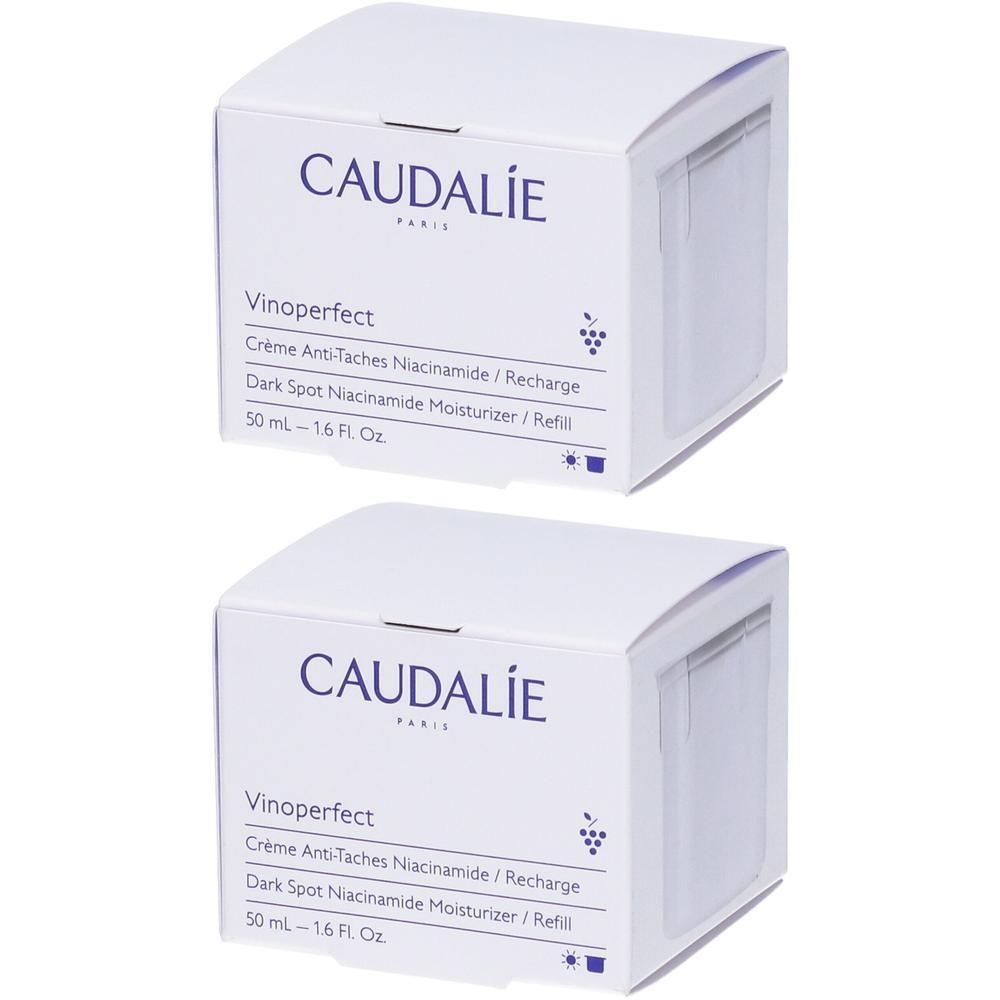 Caudalie Vinoperfect Crema Giorno Illuminante Anti-Macchie Ricarica 2x