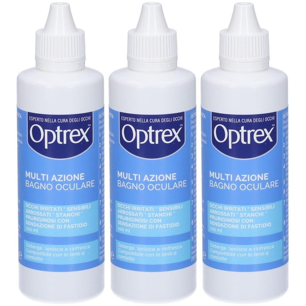 Optrex Bagno Oculare Multi Azione 3x100 ml oculare