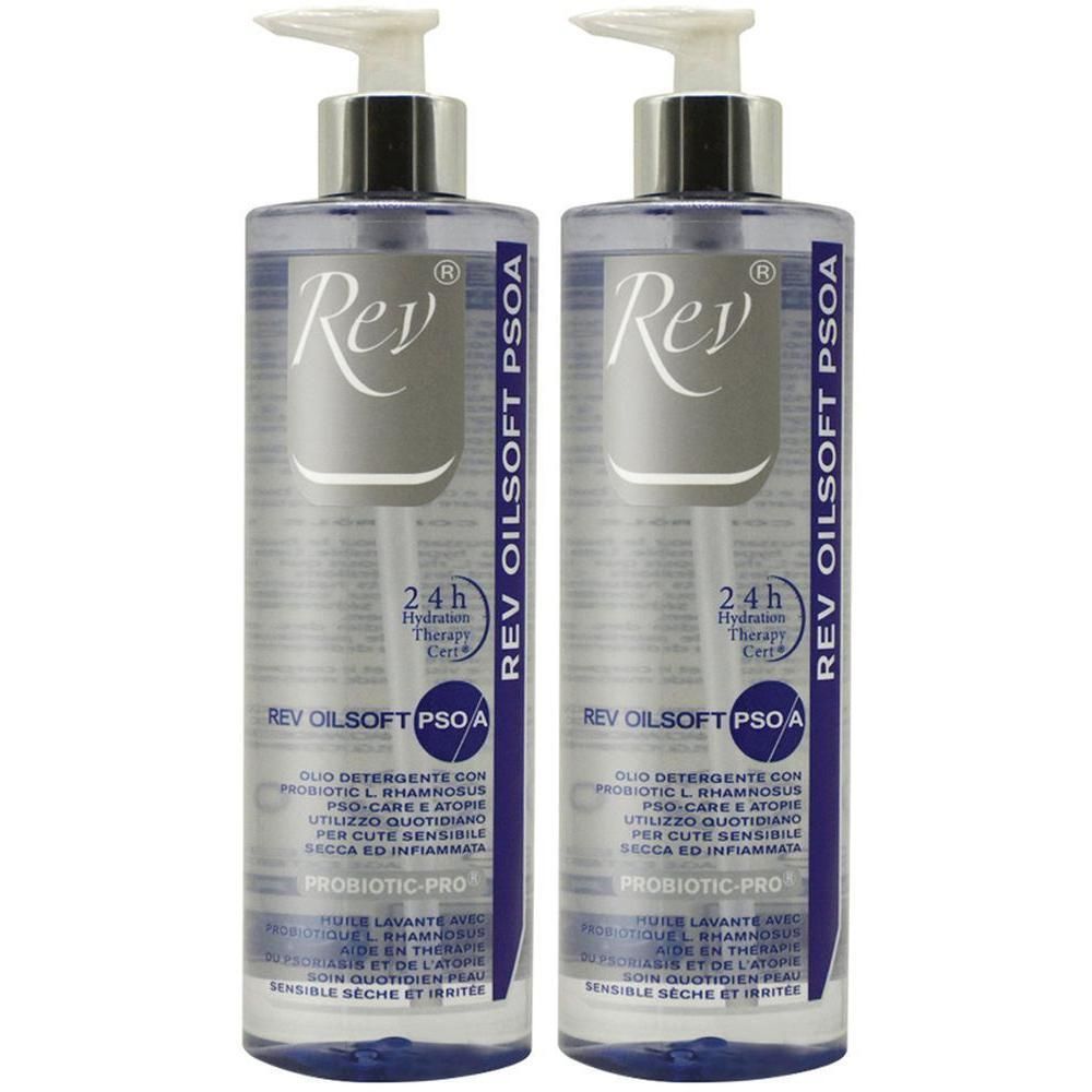 Rev Oilsoft Psoa Detergente Struccante 2x500 ml