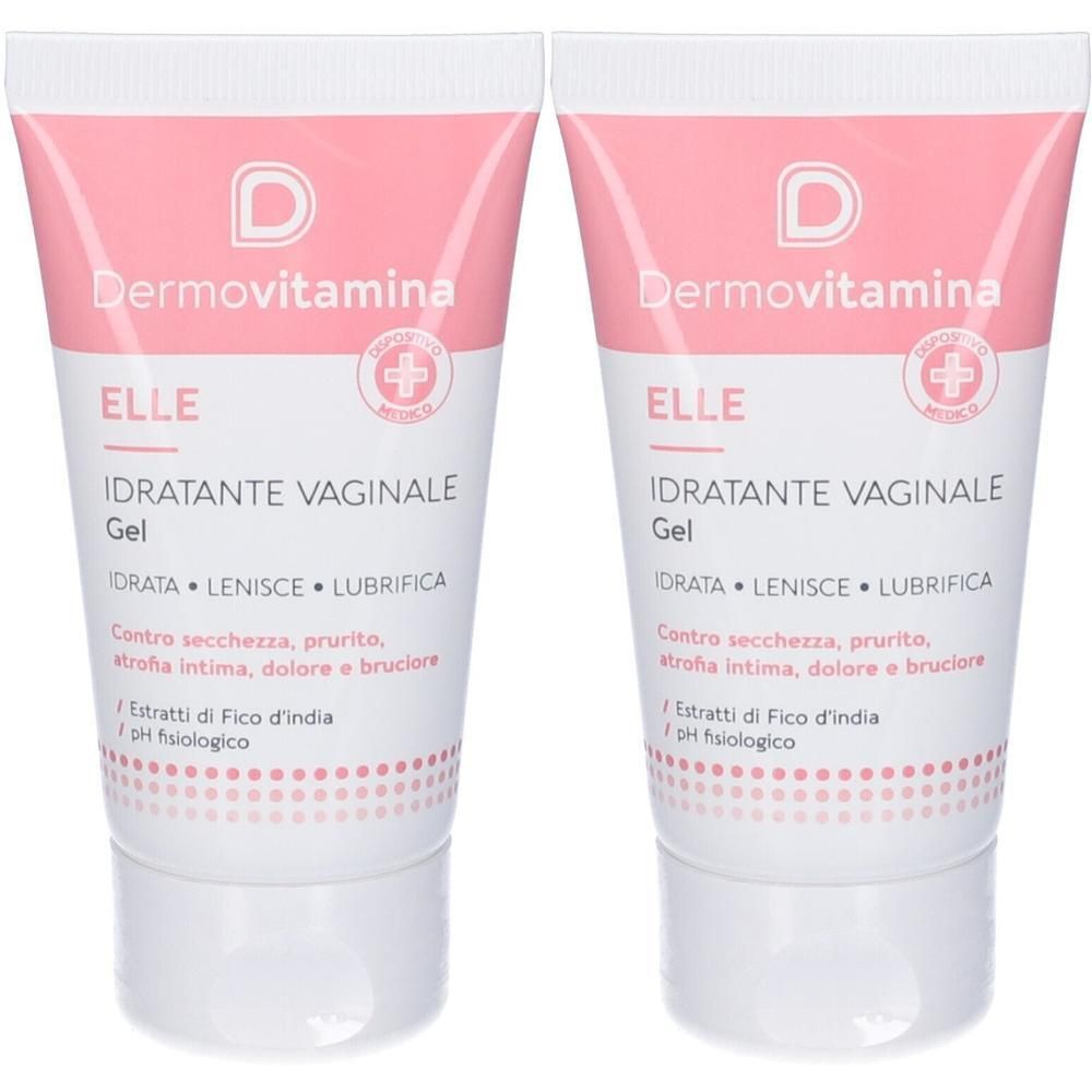 Dermovitamina Elle Gel Vaginale Idratante 2x40 ml vaginale