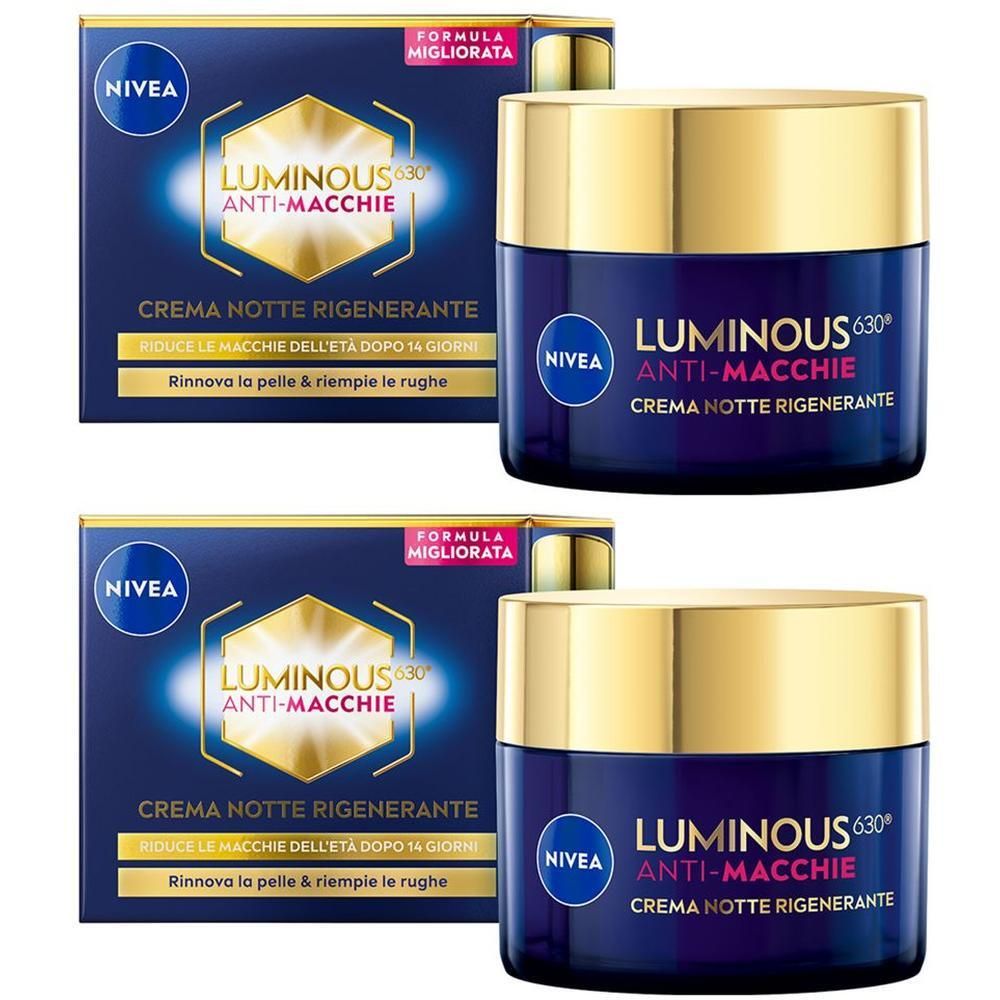Nivea Cellular Luminous630 Anti-Macchie Crema Viso Notte Rigenerante 5