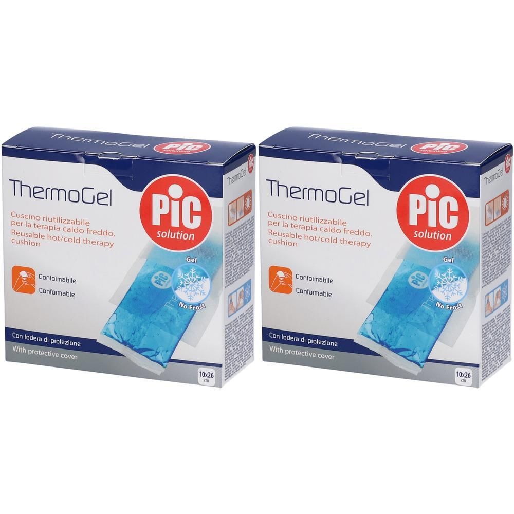 PIC ThermoGel Cuscino Termico 10x26cm con Fodera ITC 2x1 St