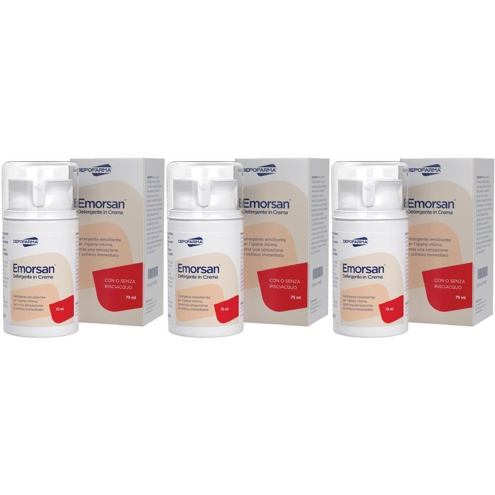 Emorsan Detergente In Crema 75 Ml 3x75 ml